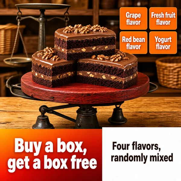 Chocolate Cake Buy One Get One Free