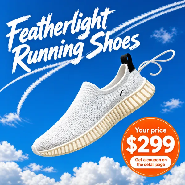 Featherlight Running Shoes Summer Promo