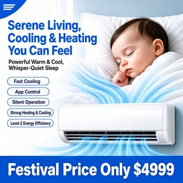 Silent AC for Peaceful Sleep
