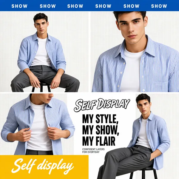 Men's Fashion Editorial Lookbook Showcase