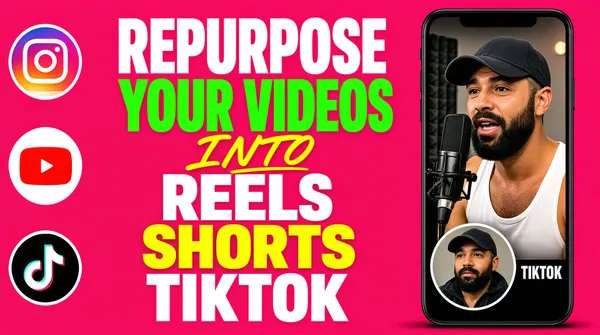 Repurpose Your Videos Into Reels Shorts TikTok