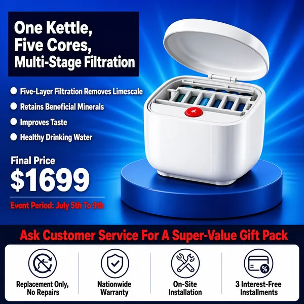 Multi-Stage Water Purifier Showcase