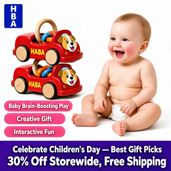 Baby Brain-Boosting Play Teething Toy Set