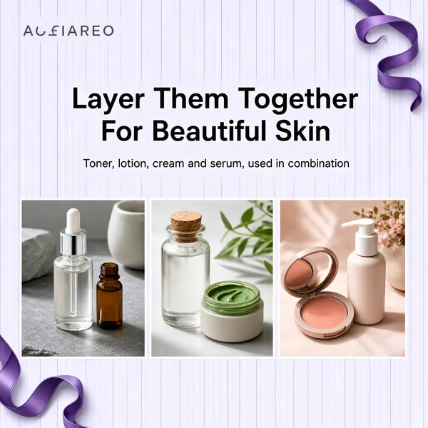 Layer Them Together For Beautiful Skin