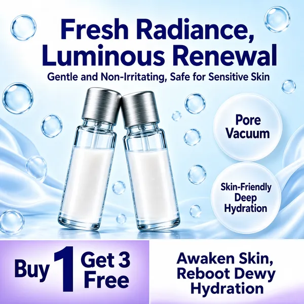 Hyaluronic Essence Vials Skincare Promo