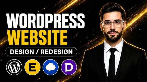 Premium WordPress Design Gig Cover