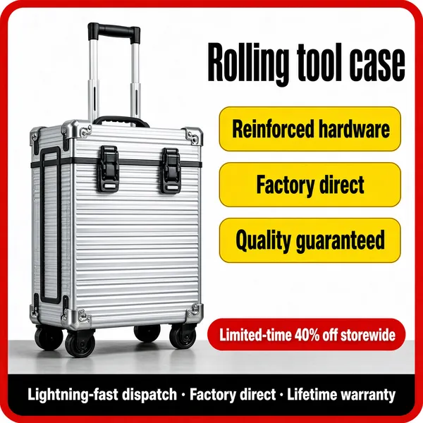 Premium Rolling Tool Case – 40% Off