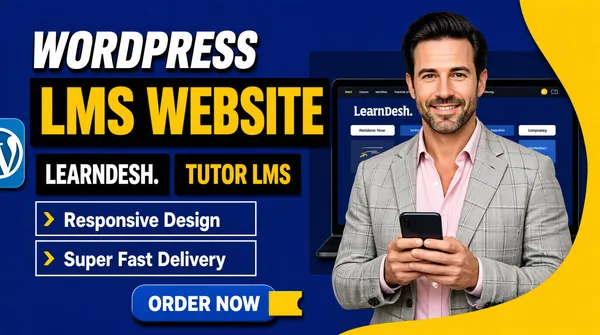 WordPress LMS Website Corporate Gig Cover