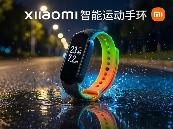 Xiaomi Fitness Band Night Sport Poster