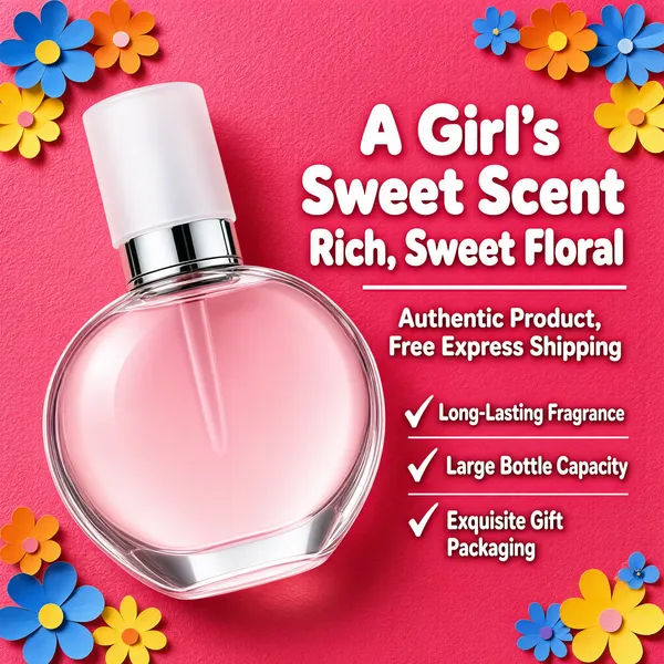 Sweet Floral Perfume Product Poster