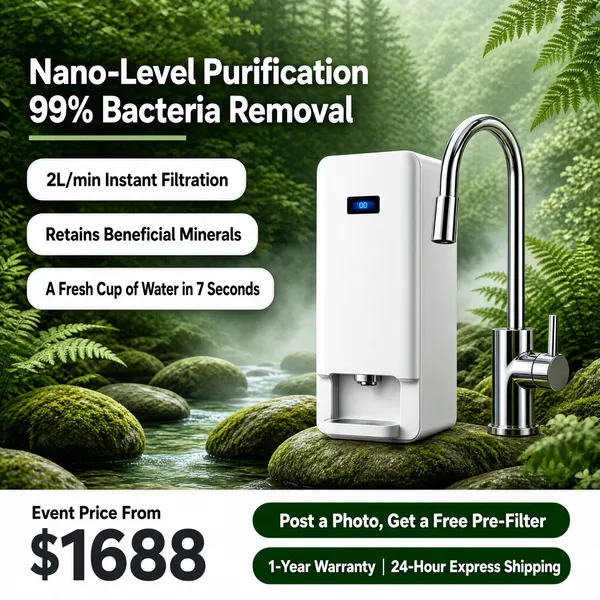 Nano Water Purifier Pure Spring Collection