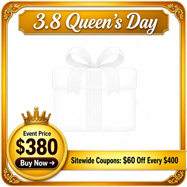 3.8 Queen's Day Gold Promotional Frame