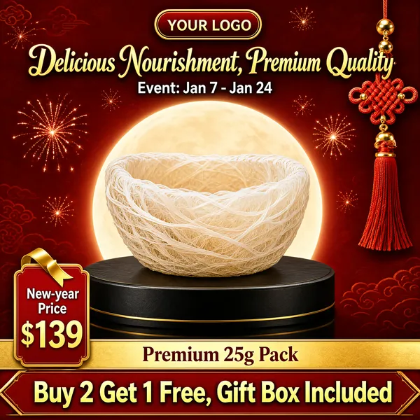 Luxurious Bird's Nest Tonic New Year Promo