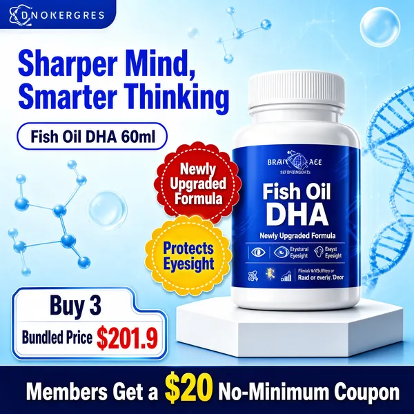 Brain Boost Supplement Bottle Promo