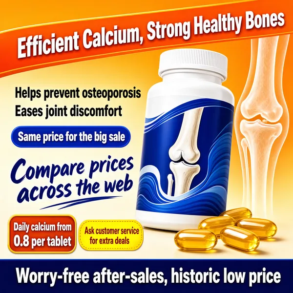 Calcium Supplement Wellness Promo