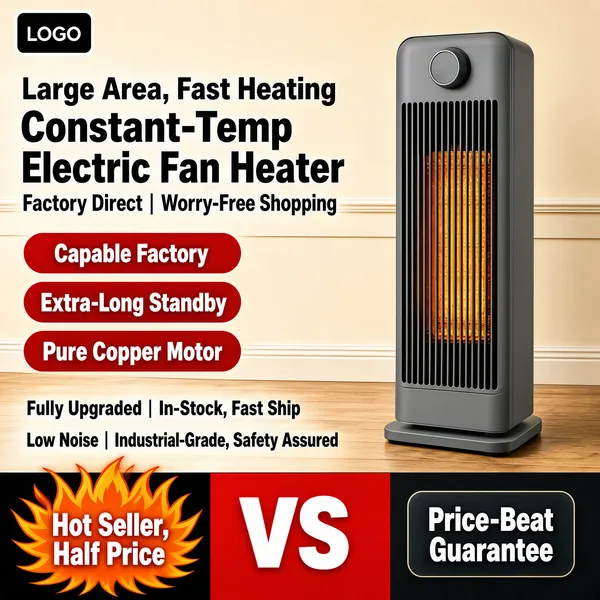 Large Area Fast Heating Tower Heater