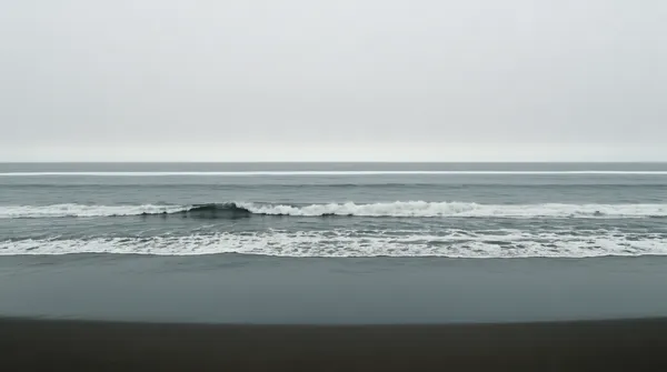 Overcast Seascape Horizontal Bands
