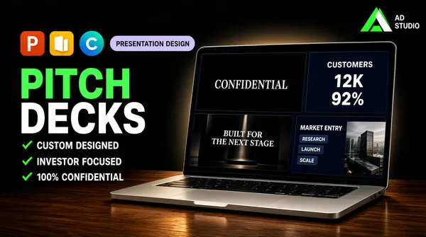 Premium Gig Cover Laptop Presentation