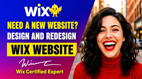 Wix Website Design Fiverr Gig Cover