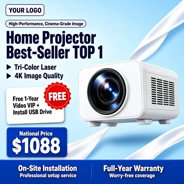 Home Projector Best Seller 4K Laser