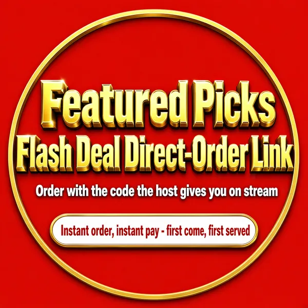 Featured Picks Flash Deal Live Stream Sale