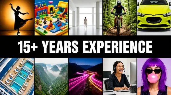 15+ Years Experience Portfolio Mosaic