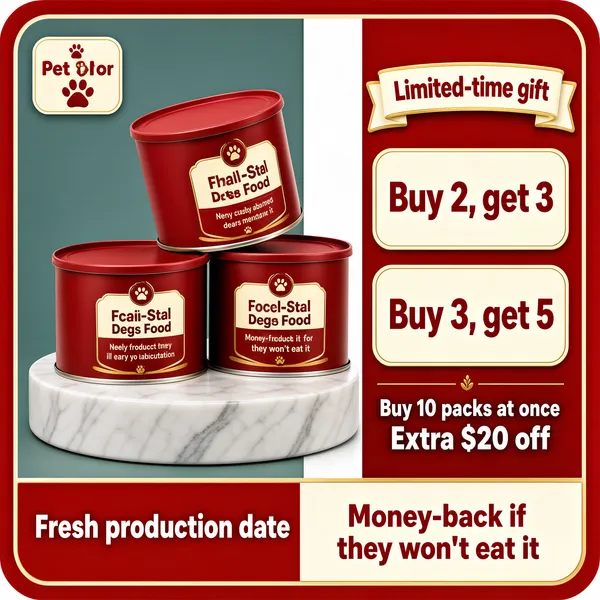 Pet Food Promotion With Stacked Offers