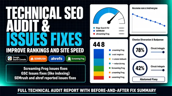 Technical SEO Audit & Issues Fixes