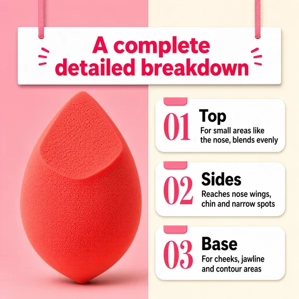 Makeup Sponge Anatomy Guide