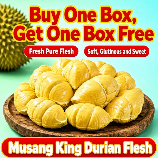 Buy One Get One Free Durian Promotion