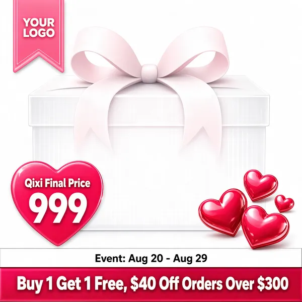 Qixi Valentine Gift Box Promo Template