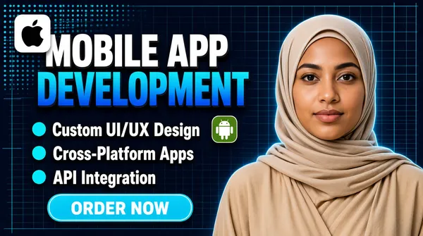 Mobile App Development Service Gig Cover