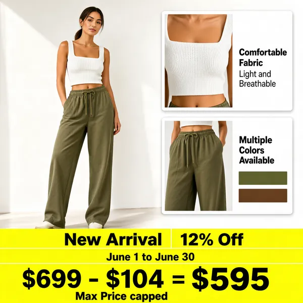 Summer Olive Fashion Sale Banner