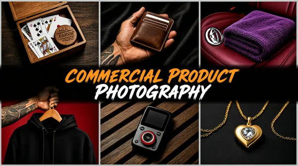 Commercial Product Photography Contact Sheet