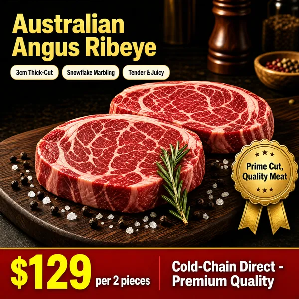 Premium Australian Angus Ribeye Steak