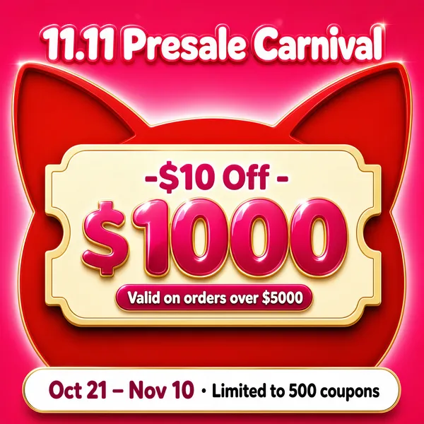 11.11 Presale Carnival Discount Coupon