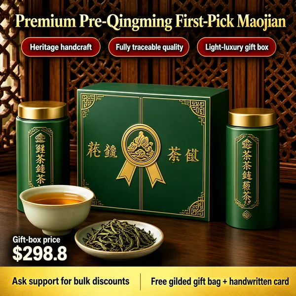 Premium Maojian Green Tea Gift Box