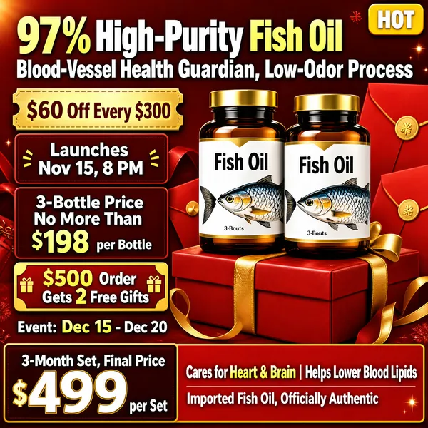 Fish Oil Year-End Mega Sale