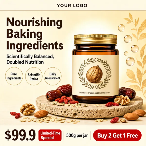 Nourishing Baking Ingredients — Scientifically Balanced Nutrition