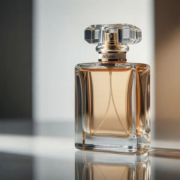 Luxury Perfume Bottle Product Shot