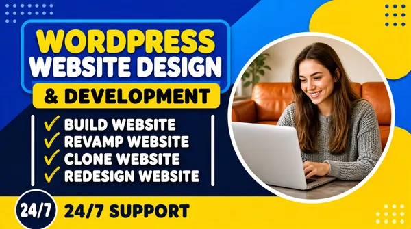 WordPress Website Design Gig Banner