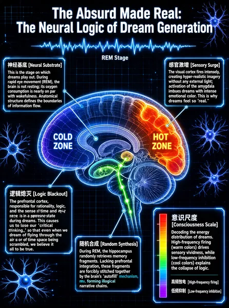 Neural Logic of Dream Generation Infographic