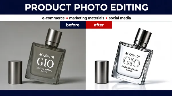 Professional Product Photo Retouching Before After