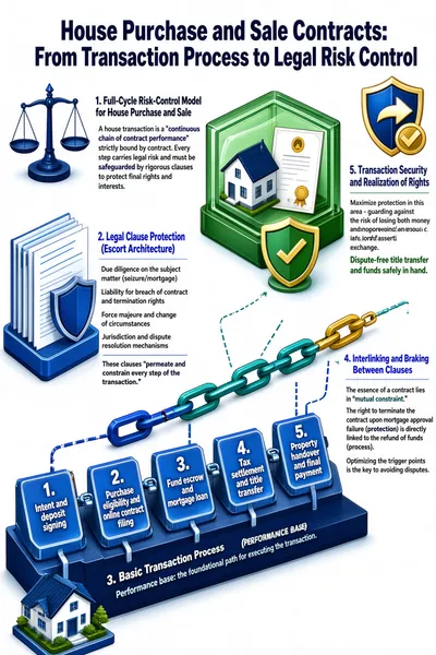 House Contract Legal Risk Control Infographic