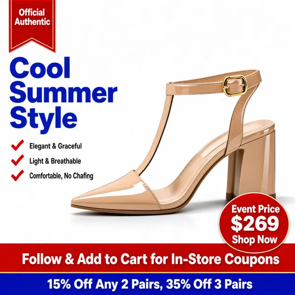 Elegant Nude Heeled Sandal Summer Sale