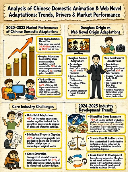 Chinese Animation & Web Novel Adaptation Market Trends